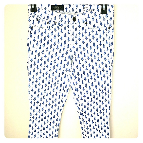 J. Crew Pants - J Crew Toothpick Skinny Jeans Size 27